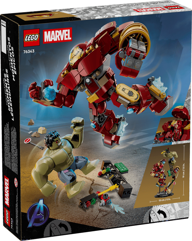 Bataille épique Hulkbuster contre Hulk (76343)